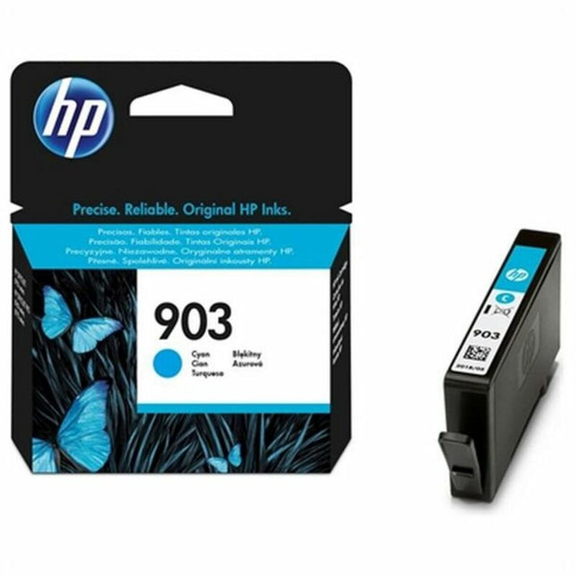 Original Tintenpatrone HP 903 Blau Schwarz Türkis