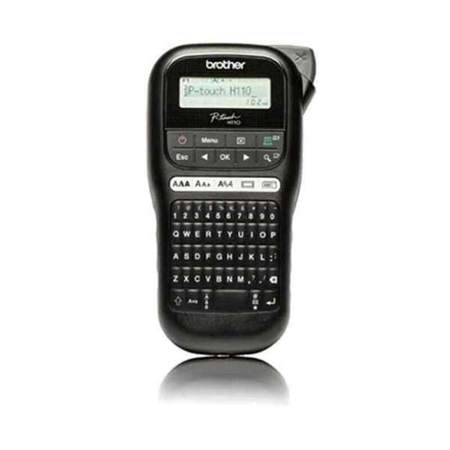 Tragbares, elektrisches Etikettengerät Brother 5837170 12 mm Schwarz