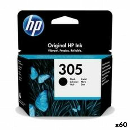 Original Tintenpatrone HP 305 Schwarz (60 Stück)